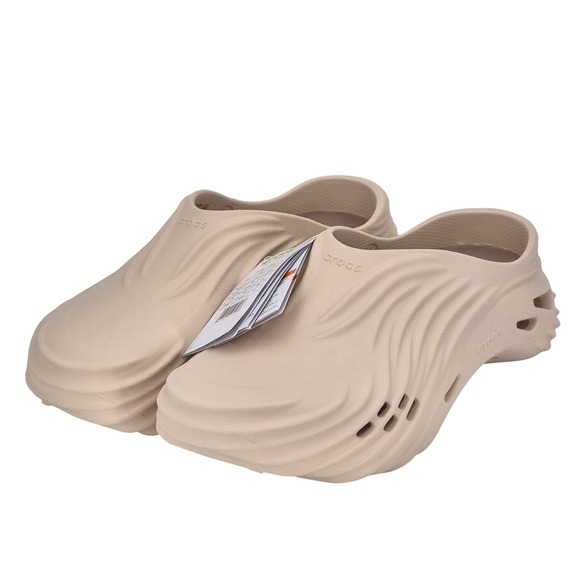 Crocs Echo Wave Clogs Beige Almond Tint Adult Men\'s Size 11 Sandals Shoes NEW main image 13
